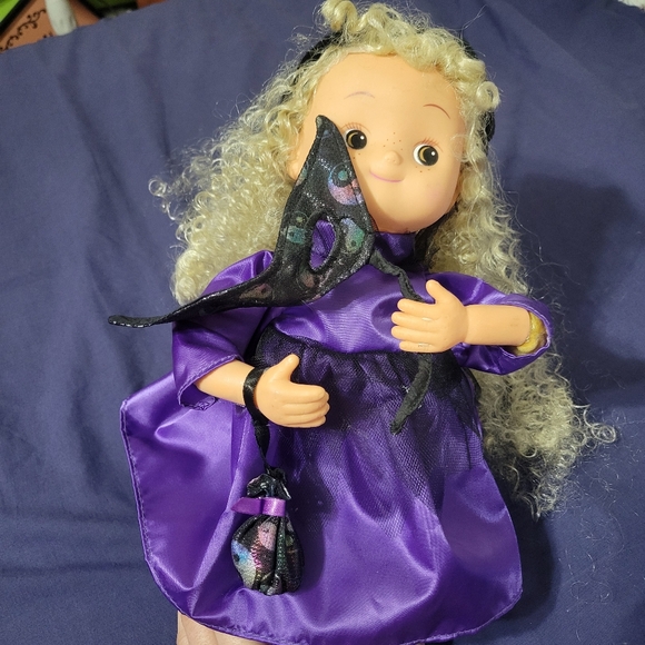 Padma Animated Collectibles Halloween Cat Kid 12" Untested Motionette Vintage - Picture 5 of 7